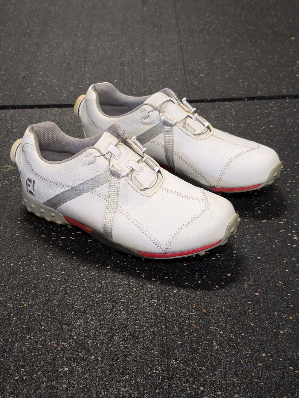 Footjoy M Project BOA Leather Spikeless Golf Shoes Womens Size 7.5
